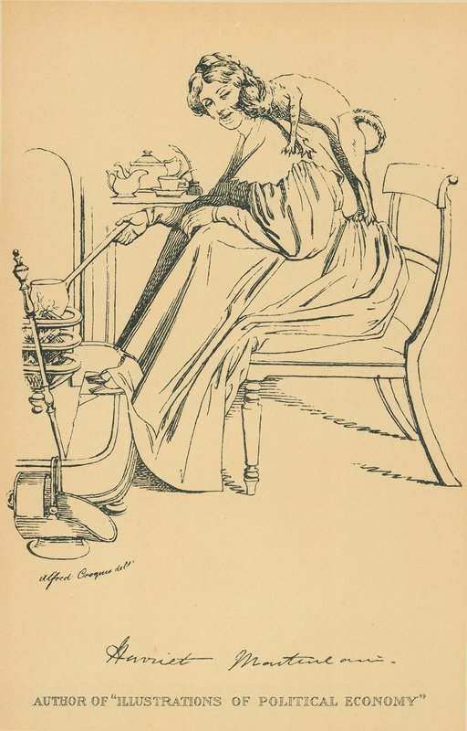 Neiti Harriet Martineau tekijältä Daniel Maclise