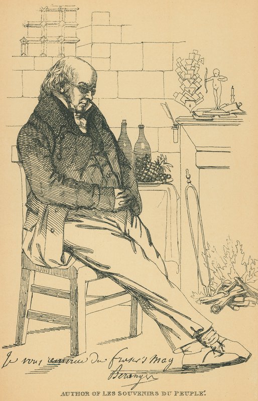 Pierre-Jean de Beranger tekijältä Daniel Maclise