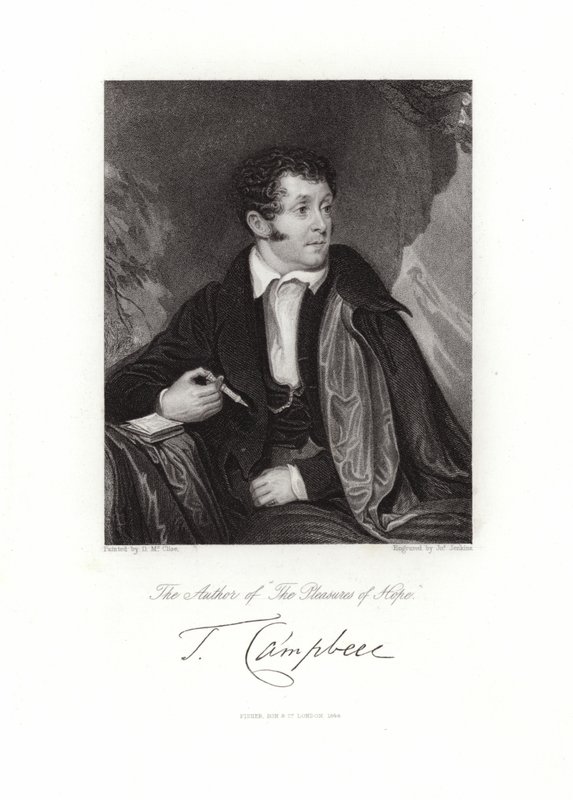 Thomas Campbell tekijältä Daniel Maclise