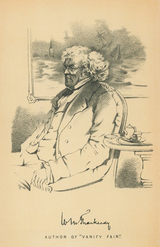 William Makepeace Thackeray tekijältä Daniel Maclise
