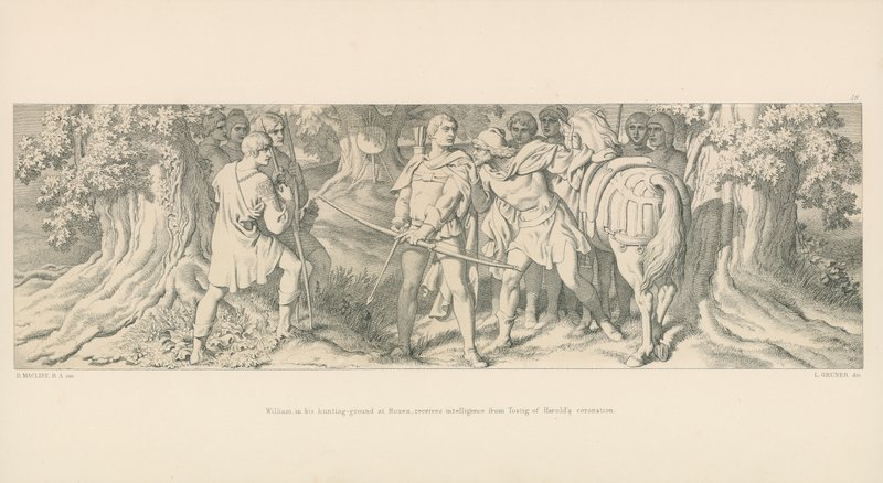 William saa metsästysmaalla Rouenissa tiedustelutietoja Tostig of Harold