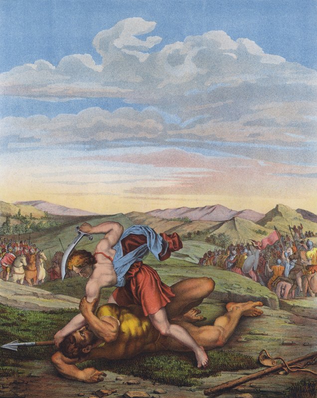 Daavid voitti Goljatin tekijältä Daniele da Volterra 1509 66 after Daniele da Volterra 1509 66 after