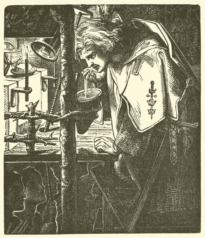 Tennysonin runoista tekijältä Dante Gabriel Charles Rossetti