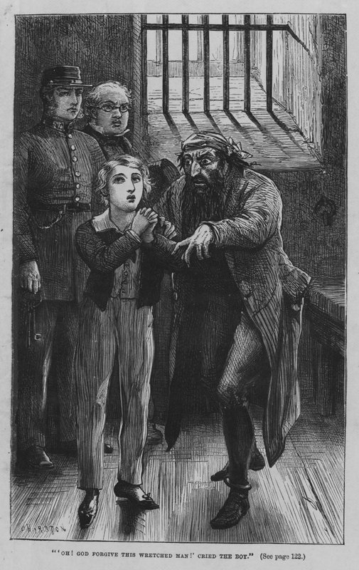 Charles Dickensin kuvitus Oliver Twistille (kaiverrus) tekijältä David Henry Friston