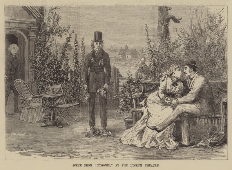 Kohtaus Bygonesista, Lyceum-teatterista tekijältä David Henry Friston