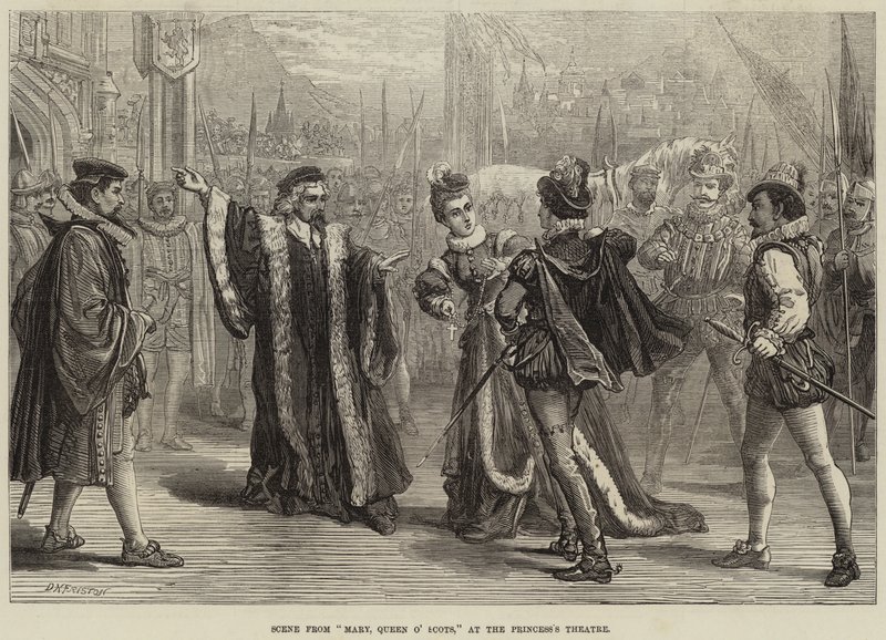 Kohtaus Mariasta, Skotlannin kuningattaresta, Princess