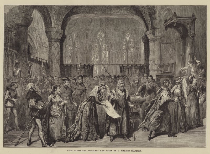 Canterbury Pilgrims, C Villiers Stanfordin uusi ooppera tekijältä David Henry Friston
