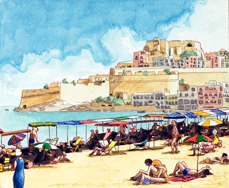 Costa Brava, Espanja tekijältä David Nicolle