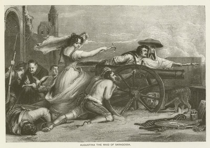 Augustina Saragossan piika tekijältä David Wilkie