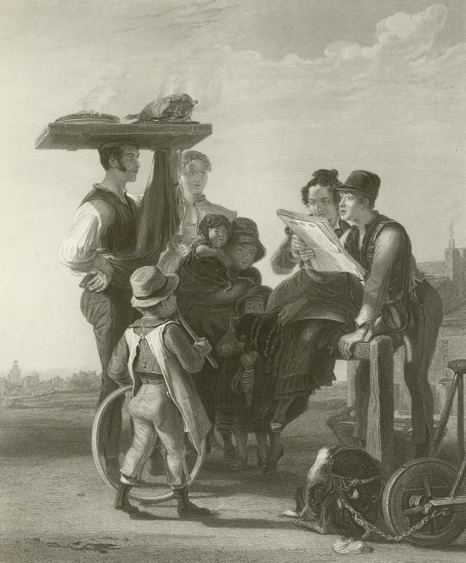 Uutisten lukeminen tekijältä David Wilkie