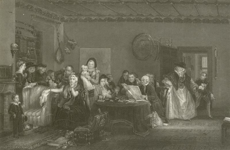 Testamentin lukeminen tekijältä David Wilkie