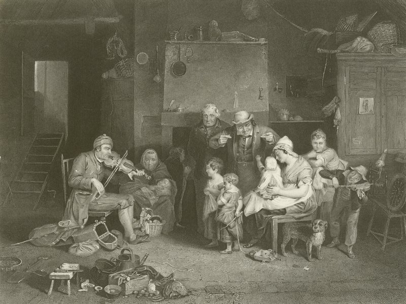 Sokea viulunsoittaja tekijältä David Wilkie