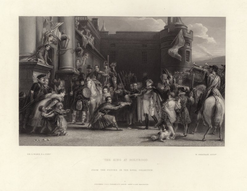 Kuningas Holyroodissa tekijältä David Wilkie
