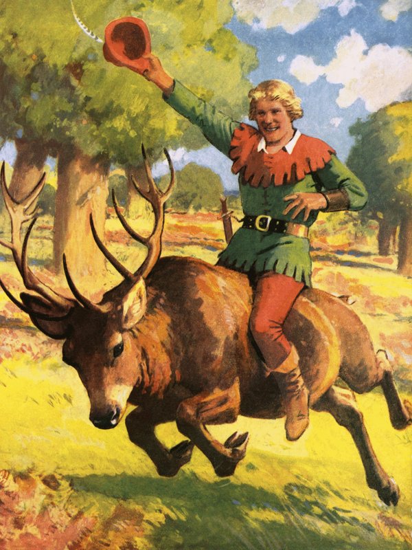 Robin Hood hirven selässä tekijältä Derek Charles Eyles