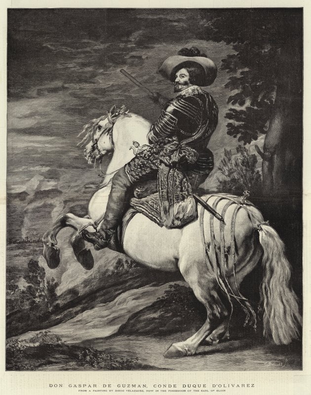 Don Gaspar de Guzman, kreivi Duque D