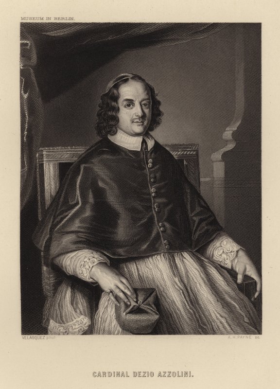 Kardinaali Dezio Azzolini tekijältä Diego Velázquez