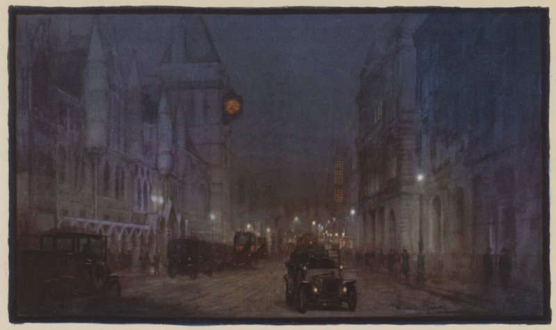 Fleet Streetin goottilainen fantasia tekijältä Donald Maxwell