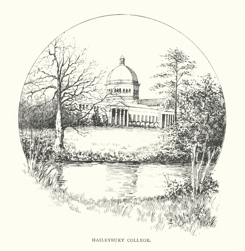Haileybury College (litografia) tekijältä Duncan Moul