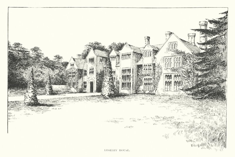 Loseley House (litografia) tekijältä Duncan Moul