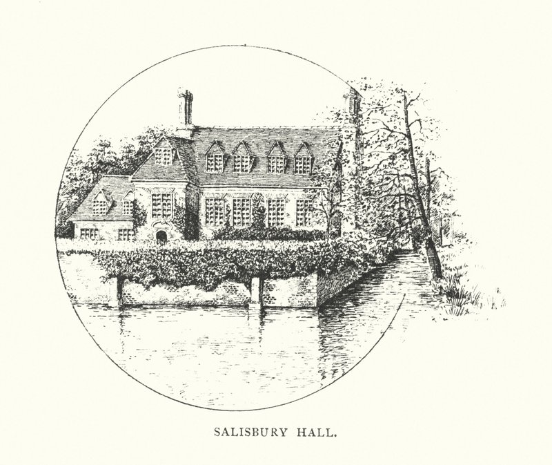 Salisbury Hall (litografia) tekijältä Duncan Moul