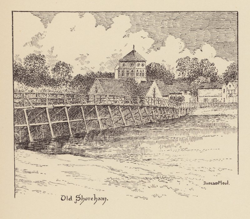 Sussex: Shoreham (litografia). tekijältä Duncan Moul