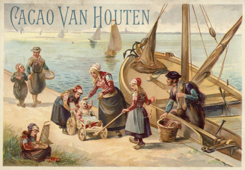 Kalastaja perheineen tekijältä Dutch School