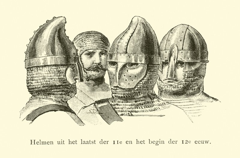 Huonekalut ja erilaiset esineet 1100- ja 1300-luvuilta tekijältä Dutch School