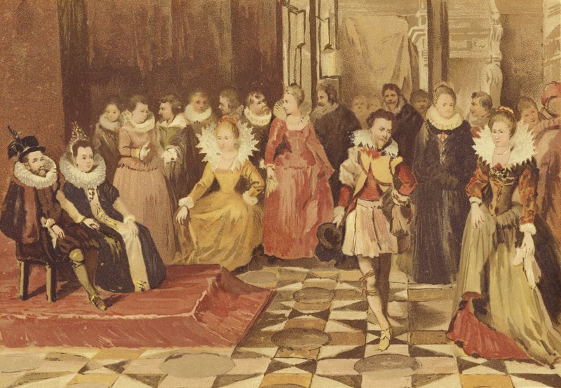 Huonekalut ja erilaiset esineet 1100- ja 1300-luvuilta tekijältä Dutch School