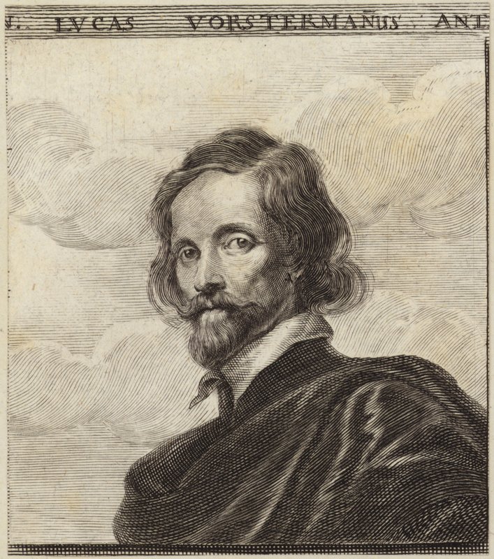 Lucas Vorstermanin muotokuva tekijältä Dutch School