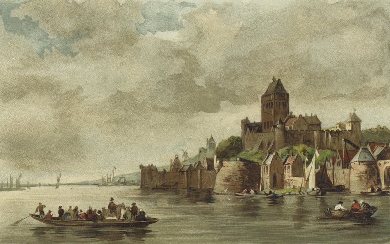 Huonekalut ja erilaiset esineet 1100- ja 1300-luvuilta tekijältä Dutch School