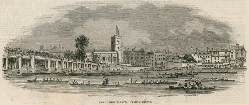 Thames Regatta tekijältä Ebenezer Landells