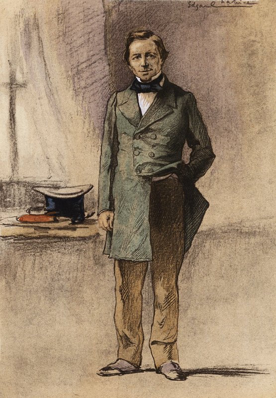 Gustave Flaubertin Madame Bovaryn kuvitus (väriliitos). tekijältä Edgar Chahine