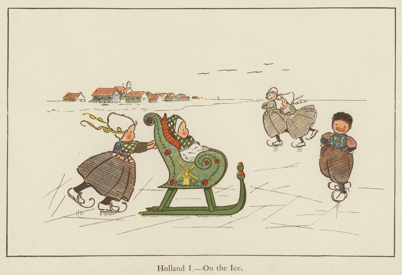 Hollanti, jäällä tekijältä Edith Farmiloe