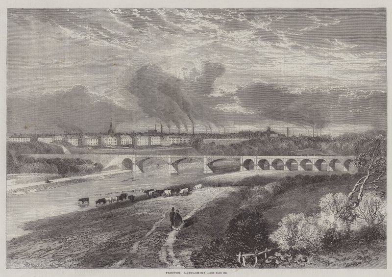 Preston, Lancashire tekijältä Edmund Morison Wimperis