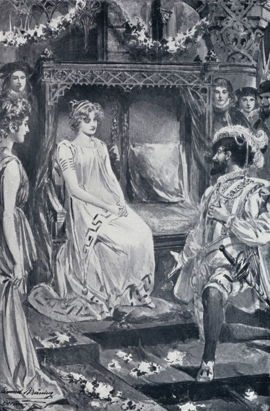 Kuvitus Goethes Faustille tekijältä Edmund Bruning