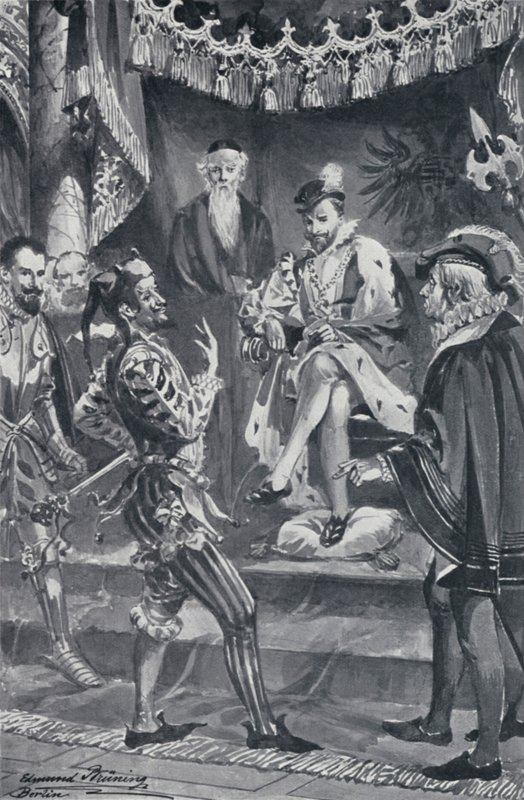 Kuvitus Goethes Faustille tekijältä Edmund Bruning