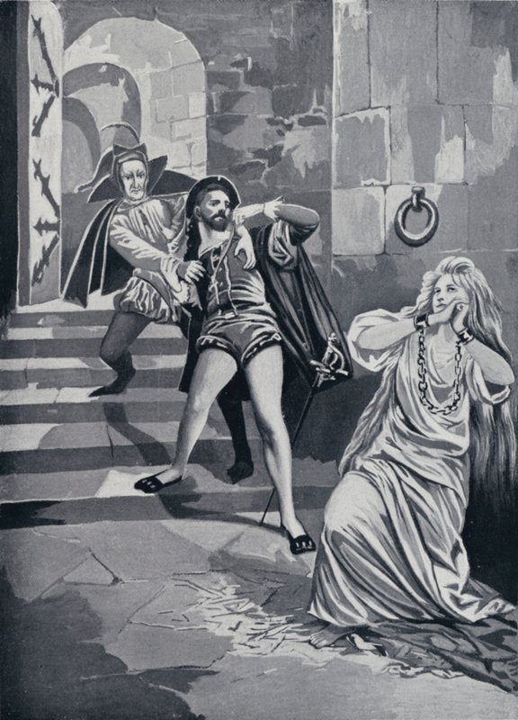 Kuvitus Goethes Faustille tekijältä Edmund Bruning