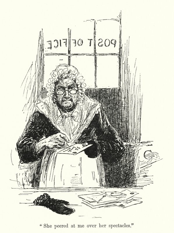 Charlotte Bronten kuvitus Jane Eyrelle (litho) tekijältä Edmund Henry Garrett