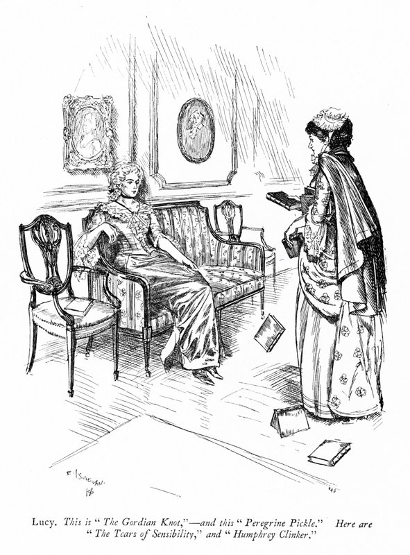 Kuvitus Sheridanin Kilpailijat (kaiverrus) tekijältä Edmund Joseph (after) Sullivan