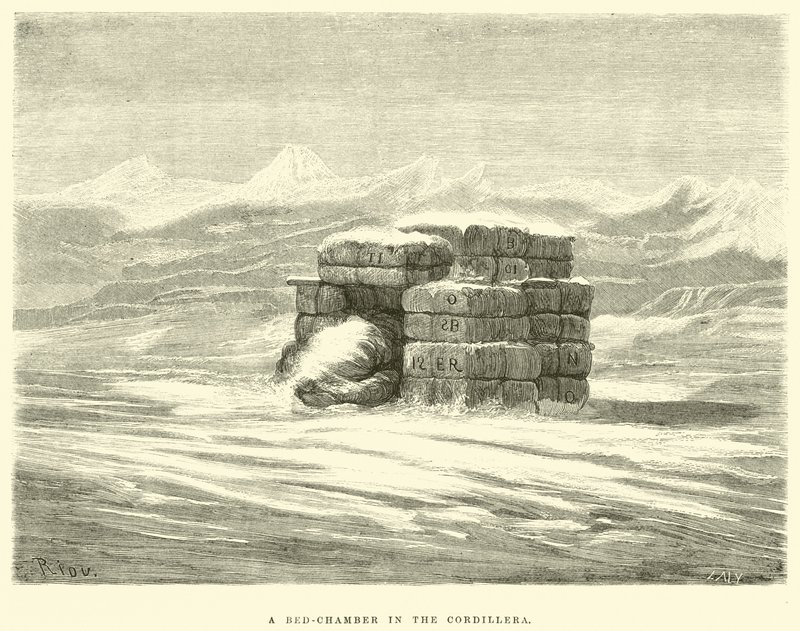 Vuodehuone Cordillerassa tekijältä Edouard Riou