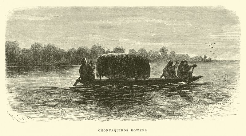 Chontaquiros soutajat tekijältä Edouard Riou
