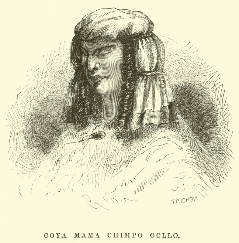 Coya Mama Chimpo Ocllo tekijältä Edouard Riou