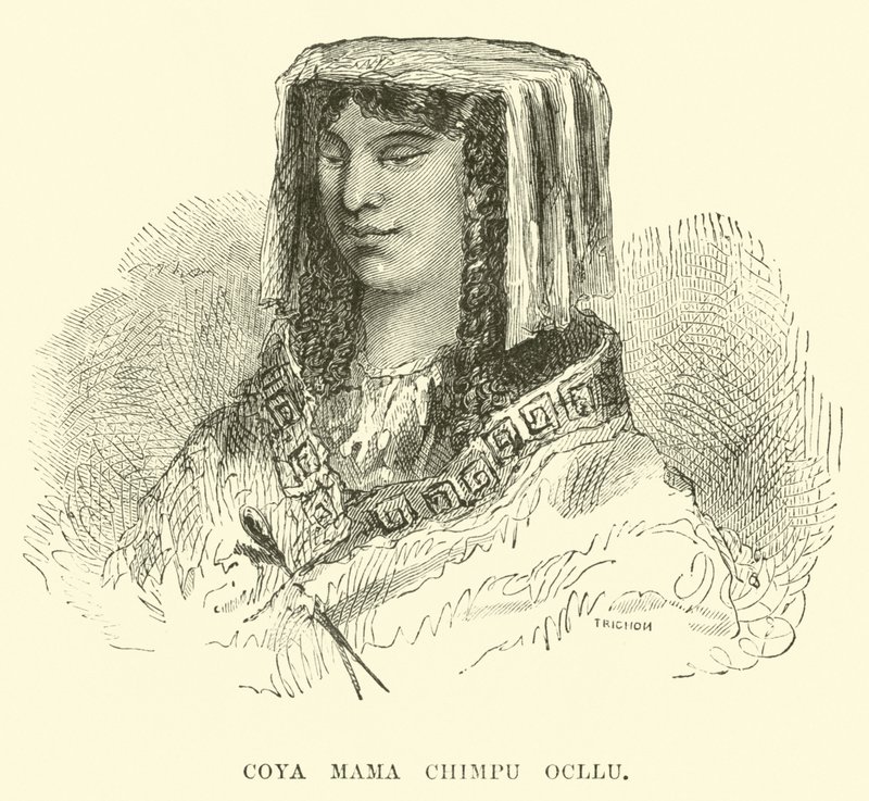 Coya Mama Chimpu Ocllo tekijältä Edouard Riou