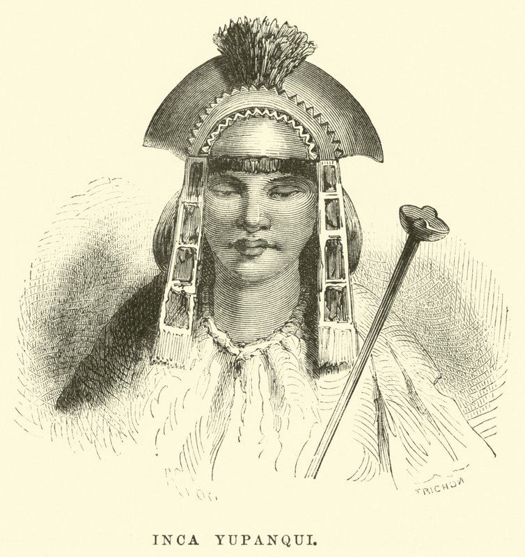 Inka Yupanqui tekijältä Edouard Riou