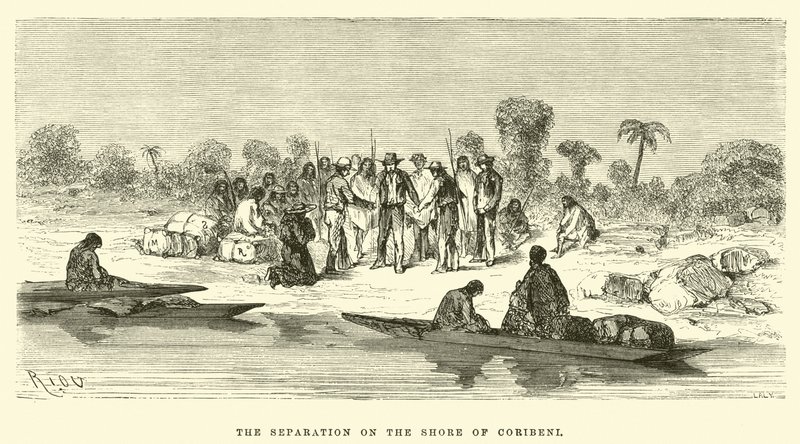 Coribenin rannan erottaminen tekijältä Edouard Riou
