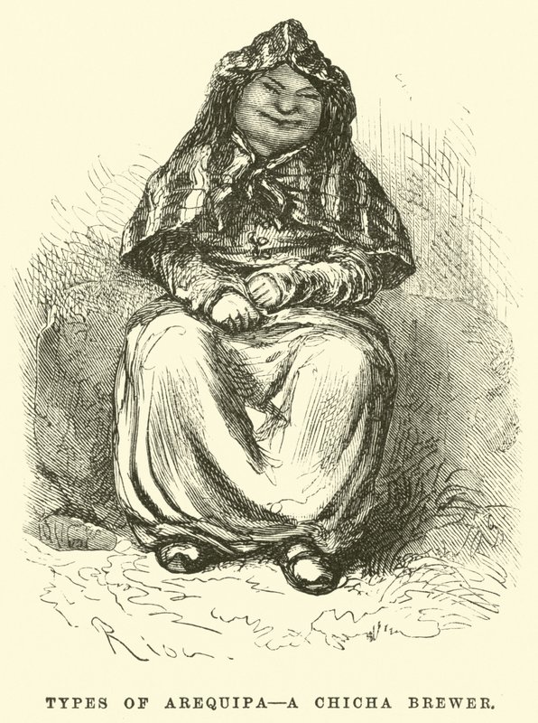 Arequipan tyypit, Chicha-panimo tekijältä Edouard Riou