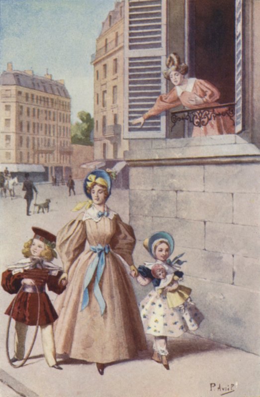 Näin hänen menevän Tuileries