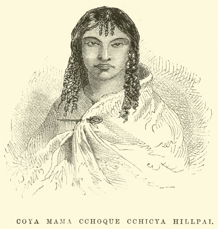Coya Mama Cchoque Cchicya Hillpai tekijältä Edouard Riou