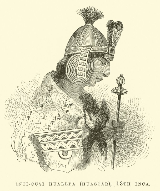Inti-Cusi Huallpa (Huascar), 13. Inca tekijältä Edouard Riou