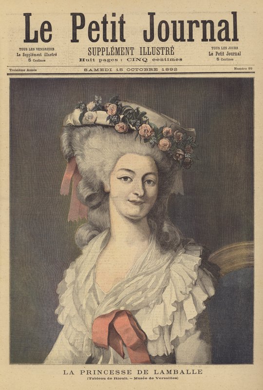 Lamballen prinsessa tekijältä Edouard Riou